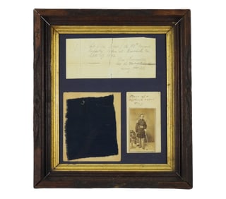Fragment of Captured 28th Virginia State Flag