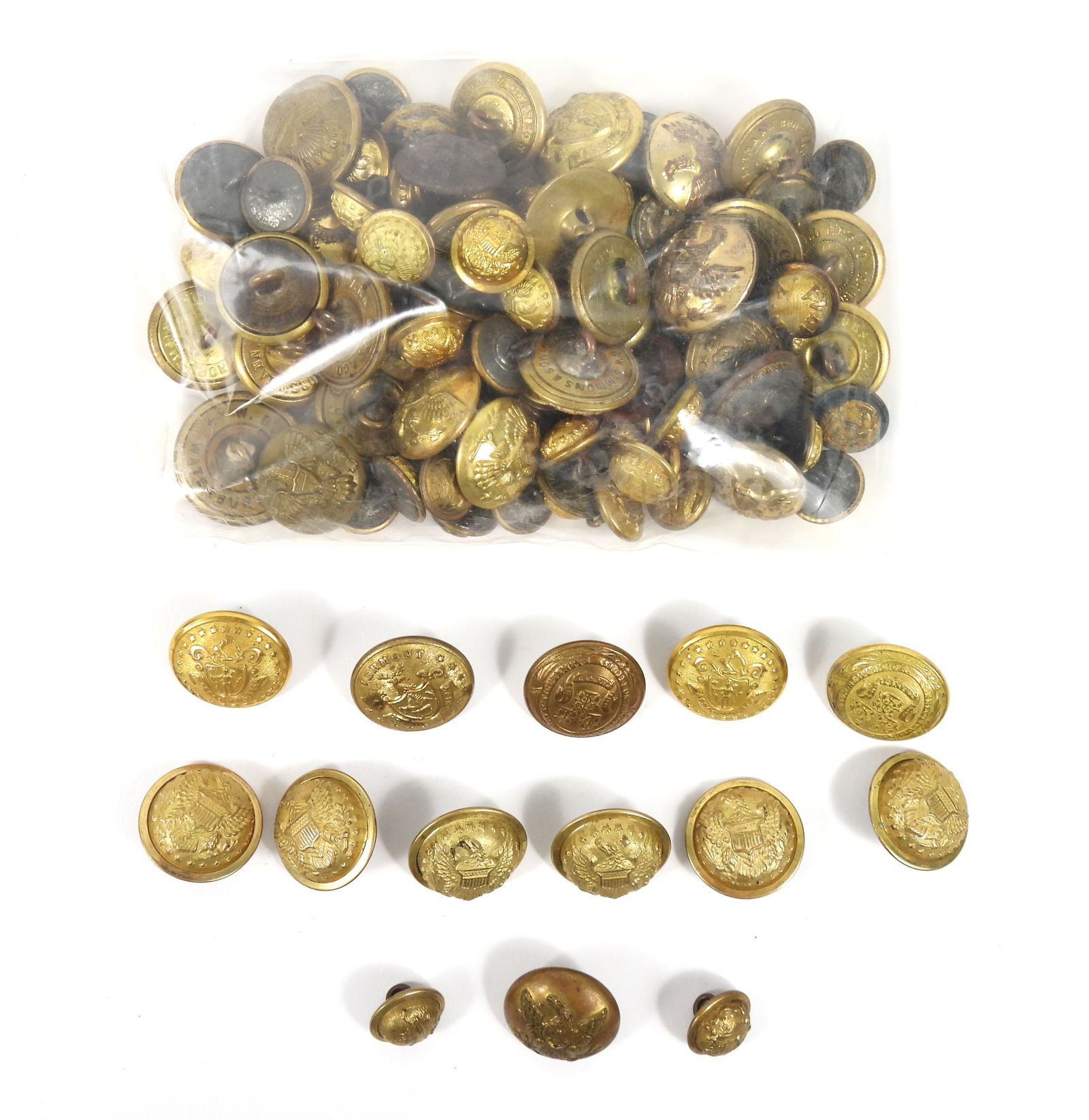 Group of Civil War Era and Post War buttons (1 of 6)