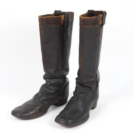 Civil War-era Military Square Toe Boots