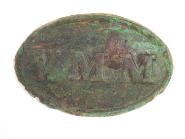 Dug Volunteer Maine Militia Belt Plate