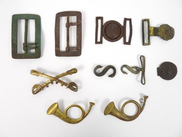 9PC Civil War Era Artifacts