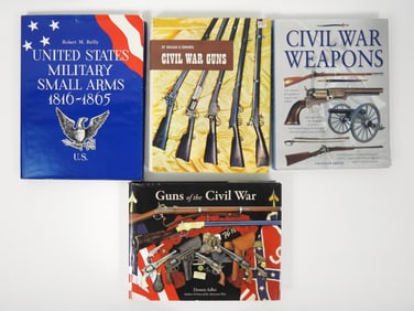 4PC Civil War Arms Reference Books