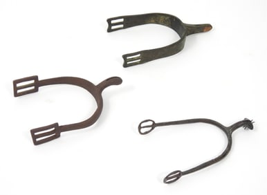 3PC Confederate & Civilian Spurs