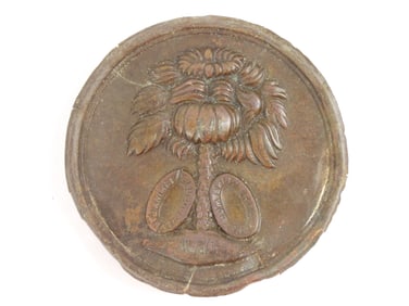 Dug South Carolina Round Palmetto Belt Plate