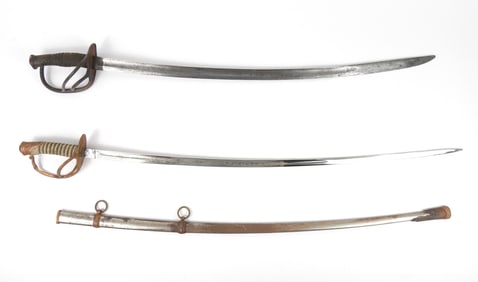 Two Cavalry Officer's Sabers