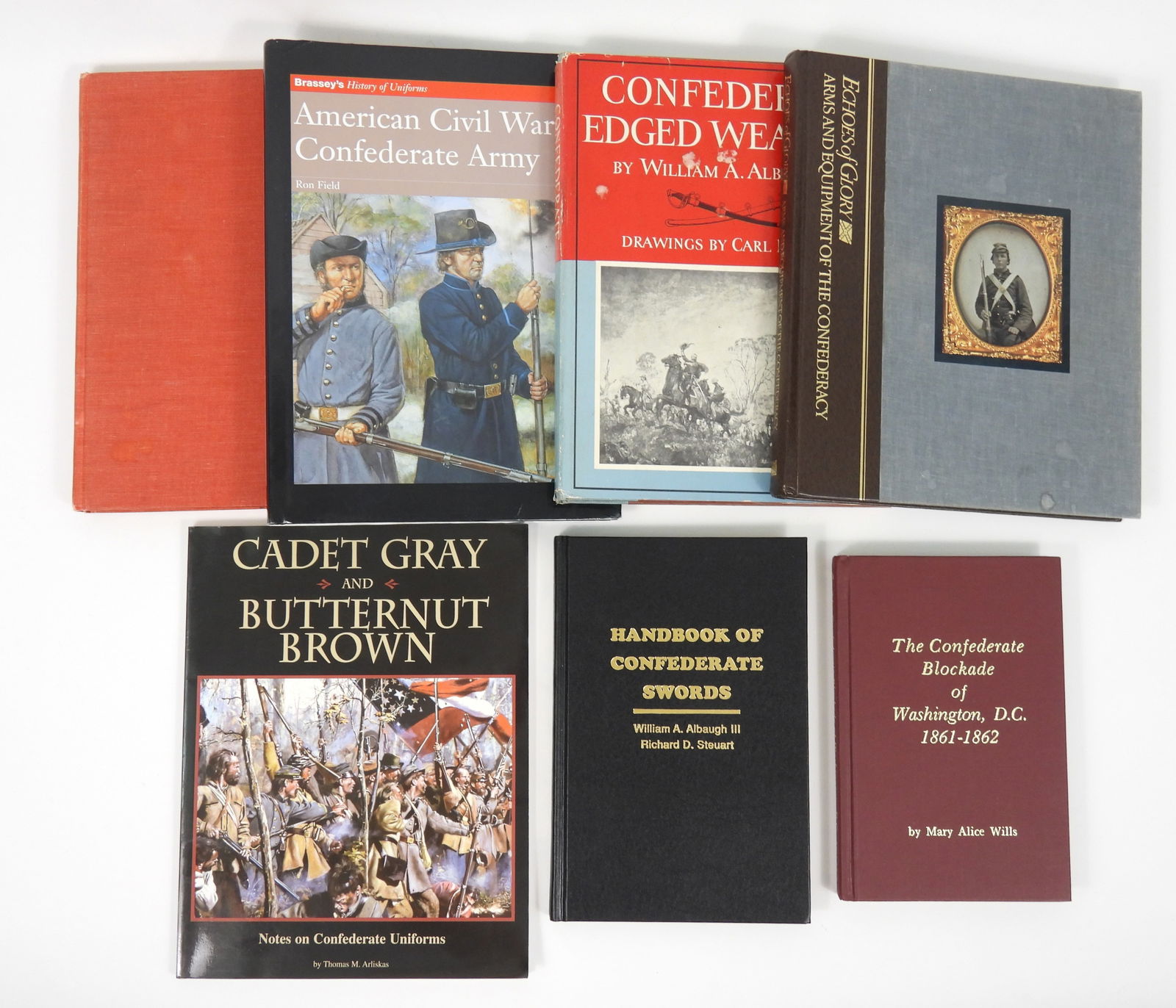 7PC Confederate Civil War Reference Books (1 of 5)