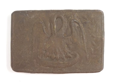 Dug Rectangular Louisiana Belt Plate