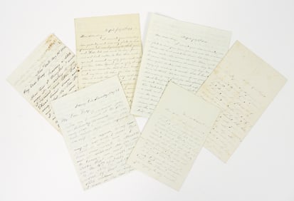 Grouping Of Civil War-era Letters