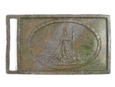 Dug Rectangular Virginia Belt Plate