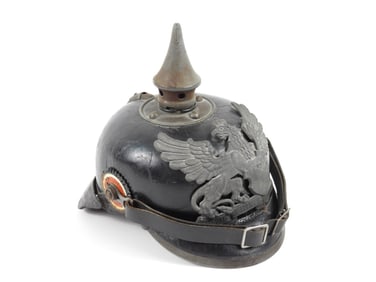 WWI German M-15 Baden Pickelhaube