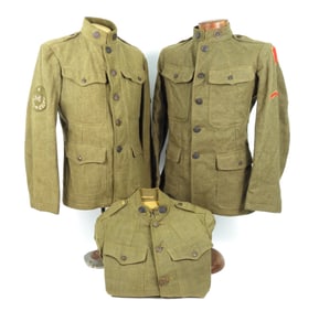 Three WWI Tunics