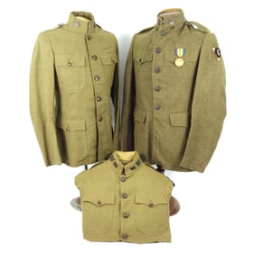 Three WWI Tunics