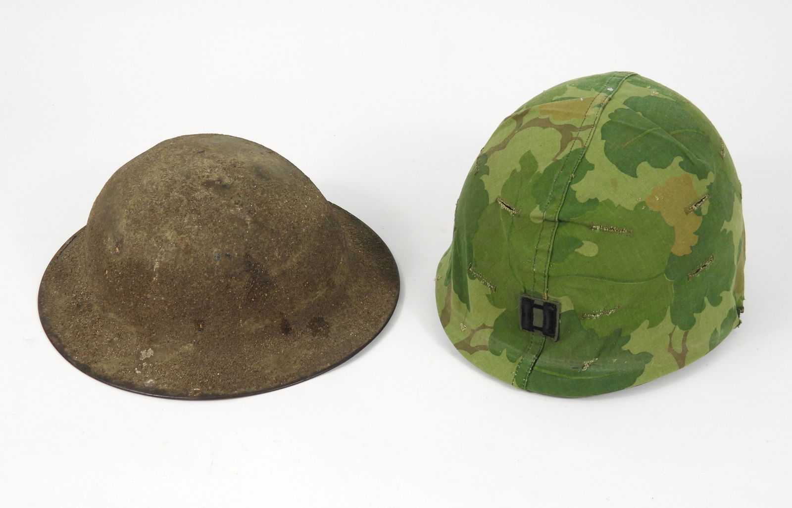 2PC U.S. Military Helmets (1 of 8)