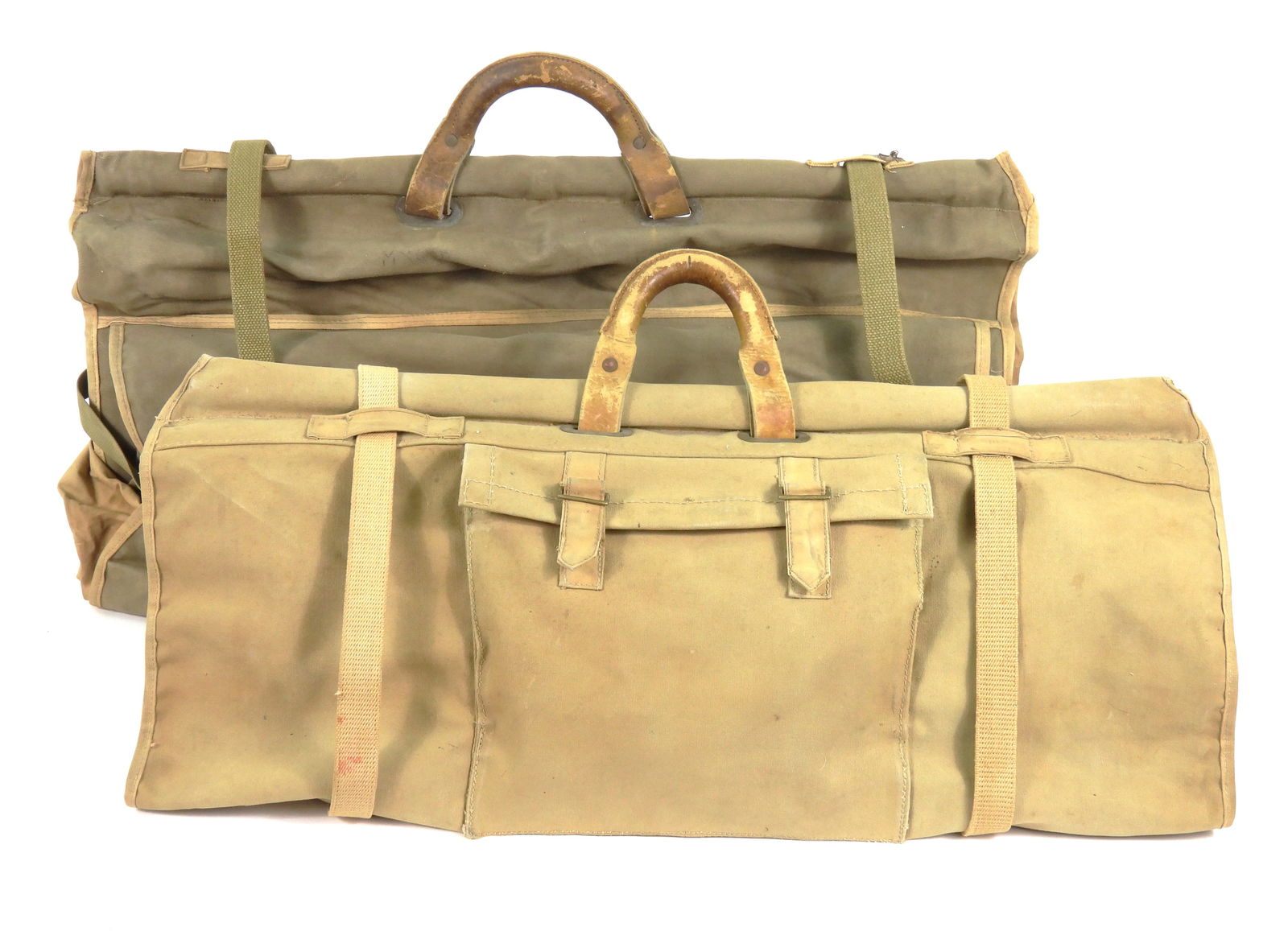 Two U.S. Military Canvas Garment Bags (1 of 10)