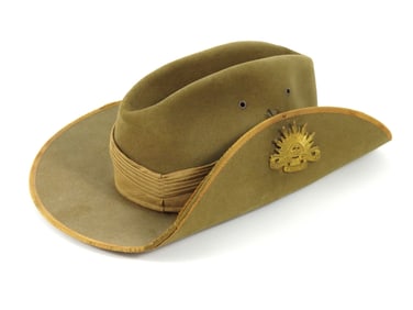 WWII-Era Australian Army Slouch Hat