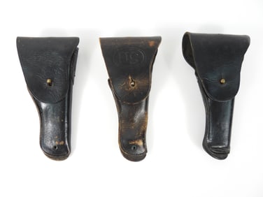 Three U.S. Marked Military Holsters