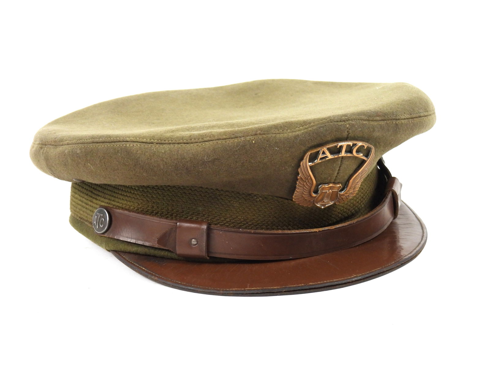 WWII ATC Air Transport Command Visor Cap (1 of 5)