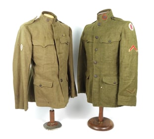 Two WWII Tunics