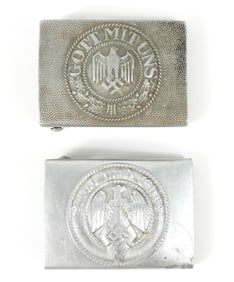 Two WWII German Belt Buckles