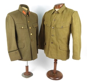 2PC WWII Japanese Tunics