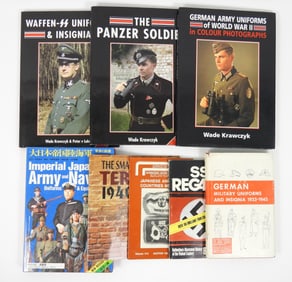 8PC German & Japanese Military Reference Books