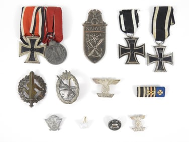 Collection of WWI & WWII German Insignia