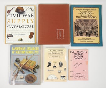 6PC Military Suppliers & Equipment Books
