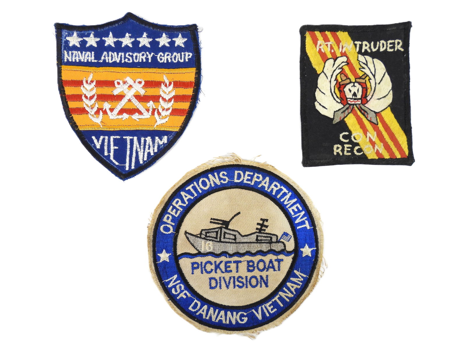 Three Vietnam-Era Unit Patches (1 of 4)
