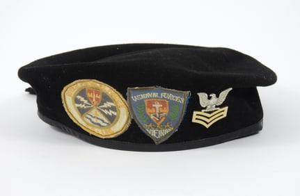 Vietnam-era Brown Water TF-116 Navy Beret