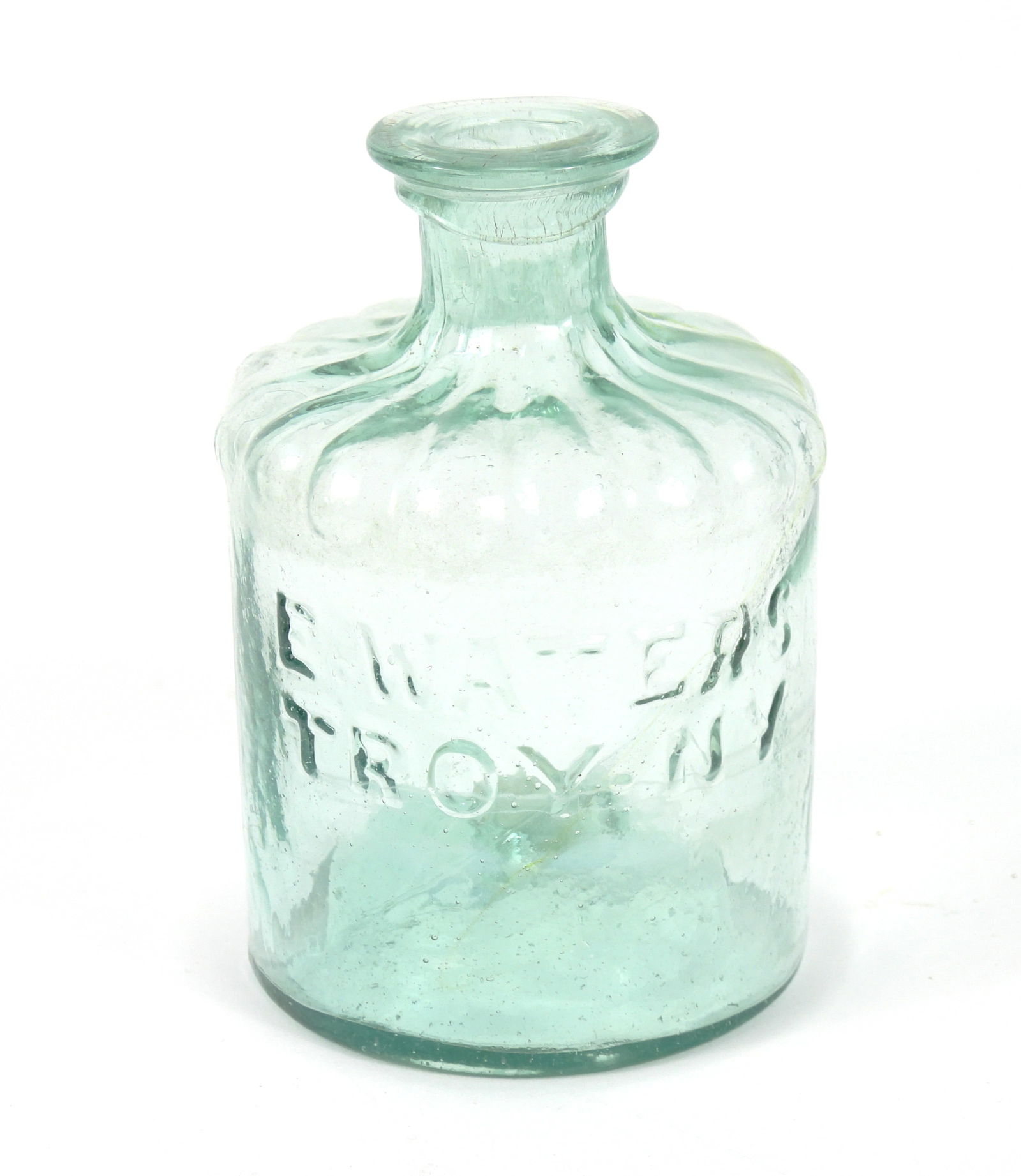 19C E. Waters Troy NY Glass Bottle (1 of 6)