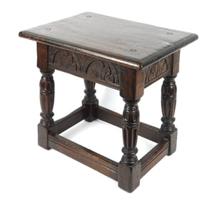 Contemporary Bench Made Joint Stool Table