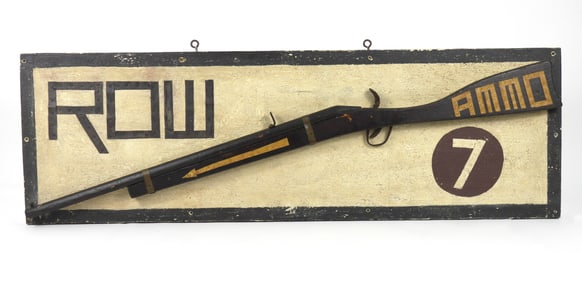Row Ammo Advertising Sign