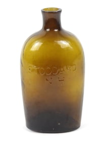 Stoddard N.H. Granite Glass Co. Half Pint Flask
