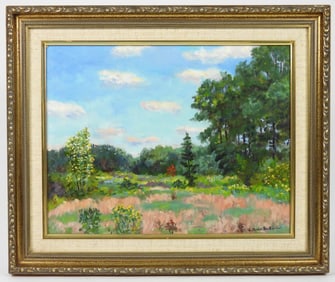 William Heffernan Forest Field Landscape Painting