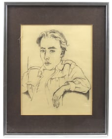 Wim Schuhmacher Artist's Son Portrait Illustration