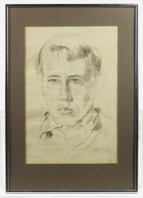 Wim Schuhmacher Portrait of Max Study Illustration