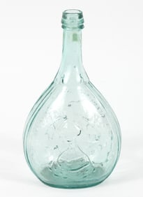 19C Jenny Lind Calabash Bottle
