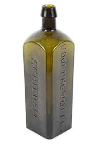 LG 19C Udolpho Wolf's Schnapps Bottle