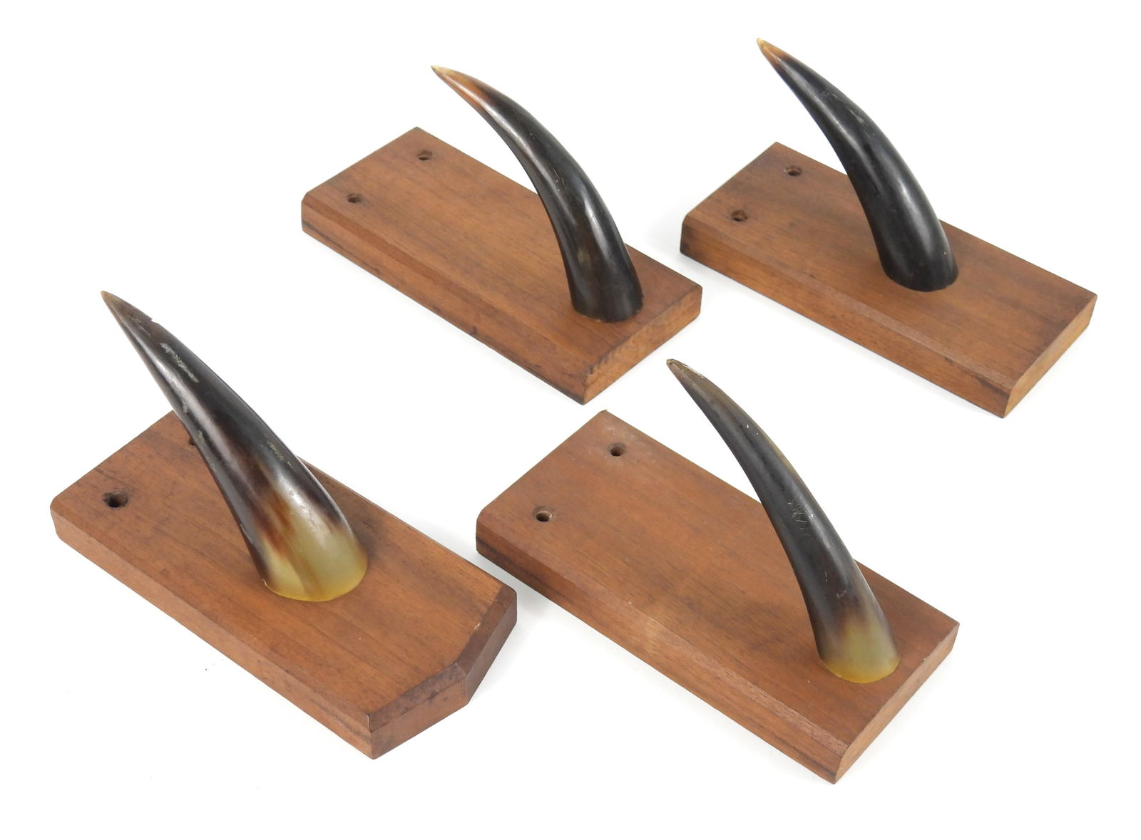 4PC Wall Hanging Antler Hooks (1 of 4)