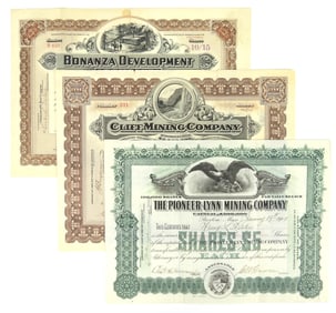 3PC Stock Certificates Shares