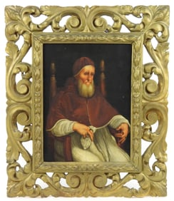 Aft. Rafael Portrait of Pope Julius II Painting