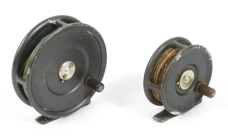 2PC Hardy Bros. Ltd Fly Fishing Reels