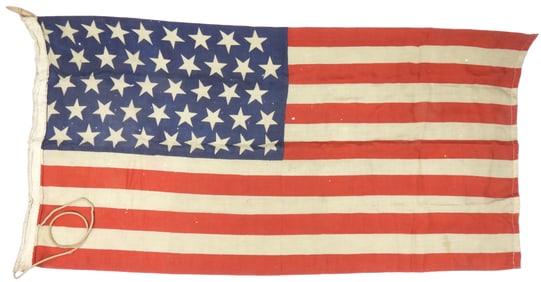 Original Rare Star Pattern 44 Star Flag