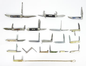 Collection of Vintage Pocket Knives