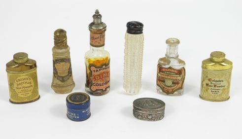 Collection of Miniature Colognes & Tins