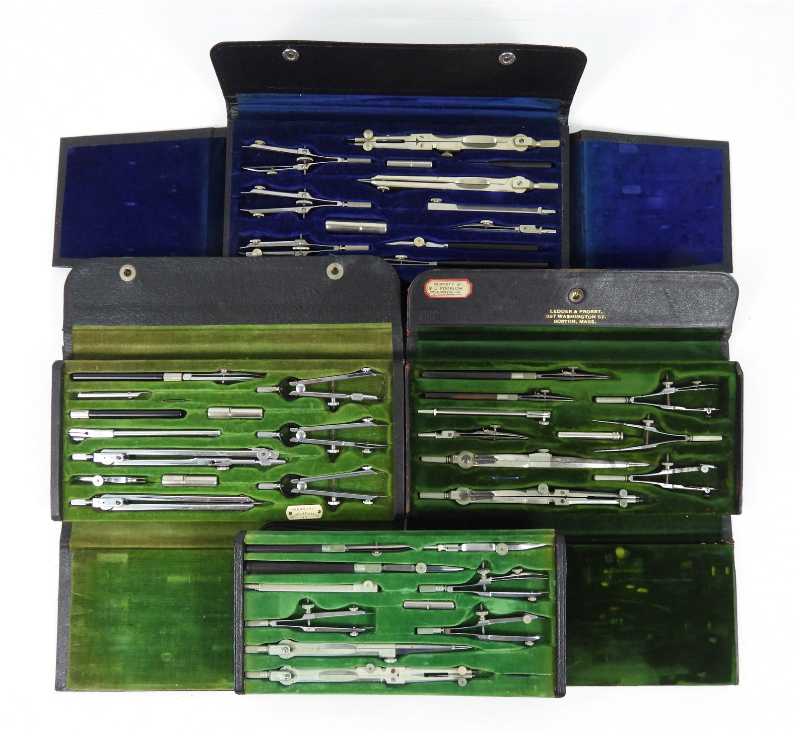 4PC German & American Drafting Sets (1 of 9)