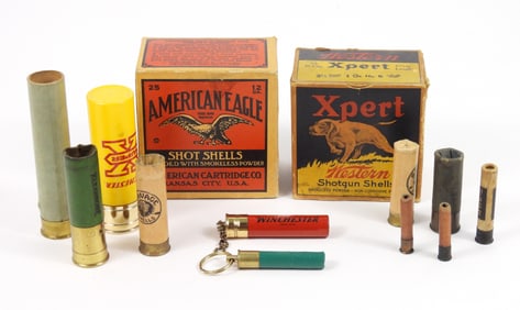 Collection of Antique Shotgun Collectibles