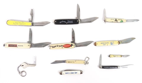 Collection of Vintage Pocket Knives