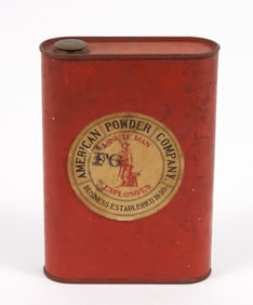 Vintage American Gun Powder Company Can