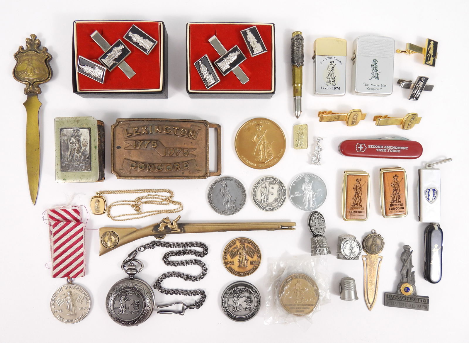 Collection Minute Man & Lexington & Concord Items (1 of 11)